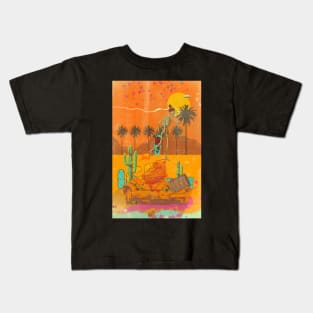 SKELETON DESERT Kids T-Shirt
